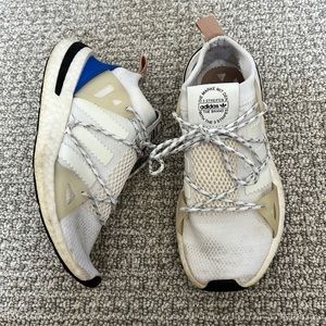 Adidas Arkyn White Blue Sneakers Shoes 6.5 W